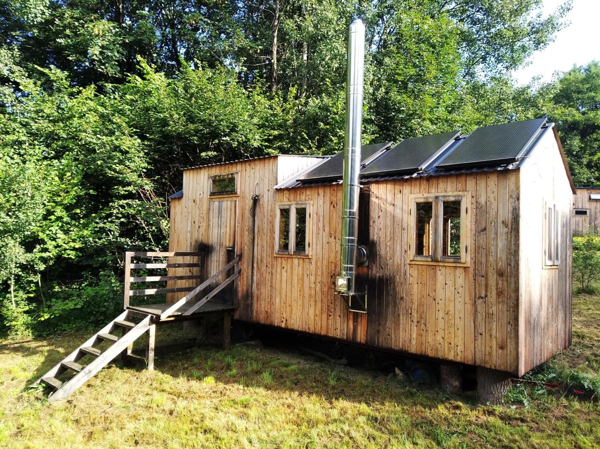 Celorocni Glamping V Pohodlnem Domecku Villa Vyprachtice Exterior photo